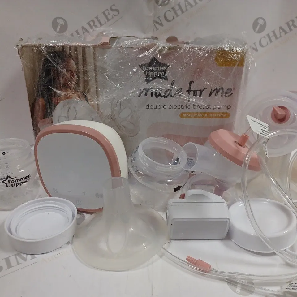 TOMMEE TIPPEE MADE FOR ME DOUBLE ELECTRIC BREAST PUMP 
