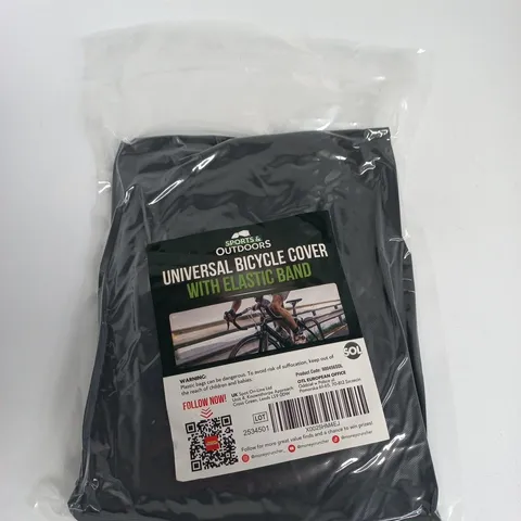 UNIVERSAL BICYCLE COVER WITH ELASTIC BAND