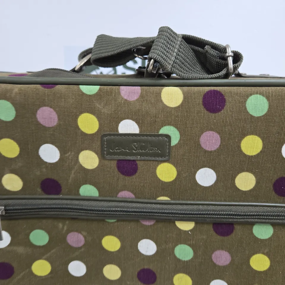JANE SHILTON POLKA DOT SUITCASE