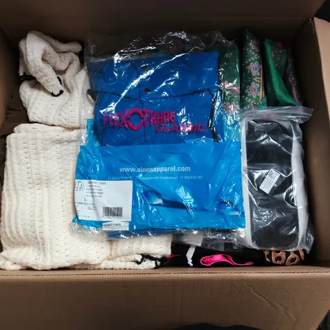 APPROXIMATELY 20 ASSORTED CLOTHING AND FASHION PRODUCTS IN VARIOUS STYLES AND SIZES - COLLECTION ONLY