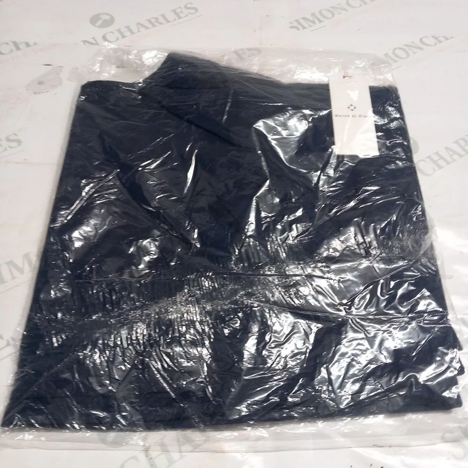 MAISON DE NIMES BENGALINE STRETCH CAPRI NAVY TROUSERS SIZE XL