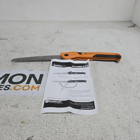 GARDENPAL BUILDCRAFT 7 INCH FOLDING SAW BOXED
