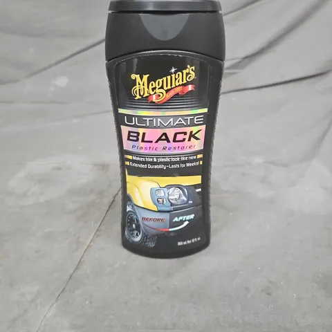 MEGUIAR'S ULTIMATE BLACK PLASTIC RESTORER – 355ML