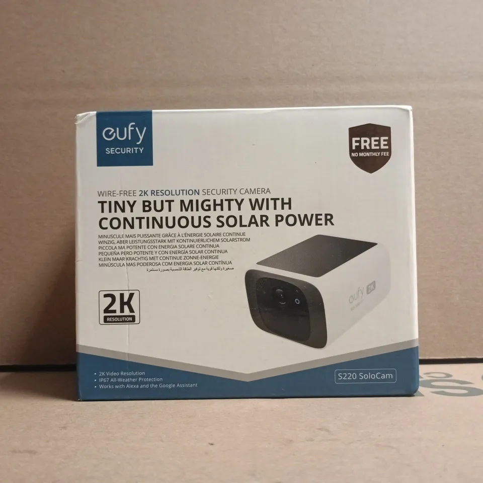 EUFY WIRE-FREE 2K RESOLUTION SECURITY CAMERA
