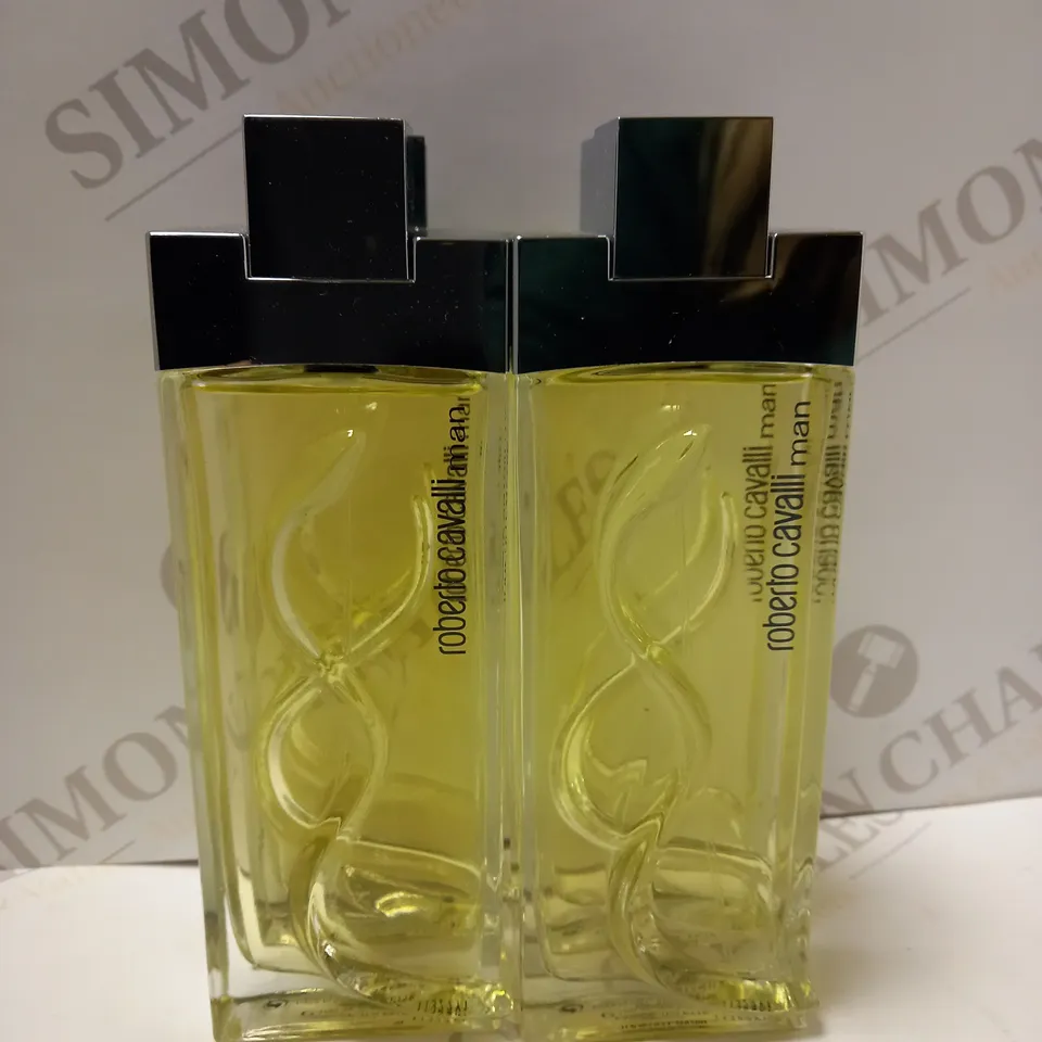 LOT OF APPROX 10 X 100ML ROBERTO CAVALLI MAN EAU DE TOILETTE 