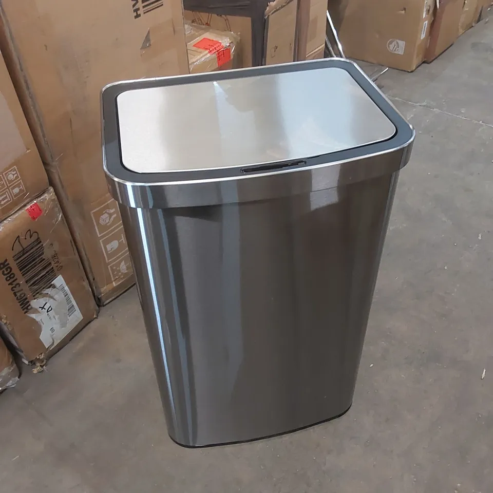 COSTWAY MOTION SENSOR STAINLESS STEEL BIN - SILVER