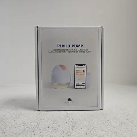 PERIFIT PUMP HANDS-FREE BREAST PUMP – BOXED