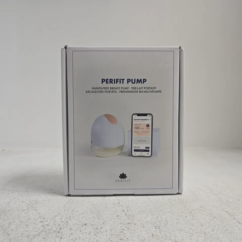 PERIFIT PUMP HANDS-FREE BREAST PUMP – BOXED