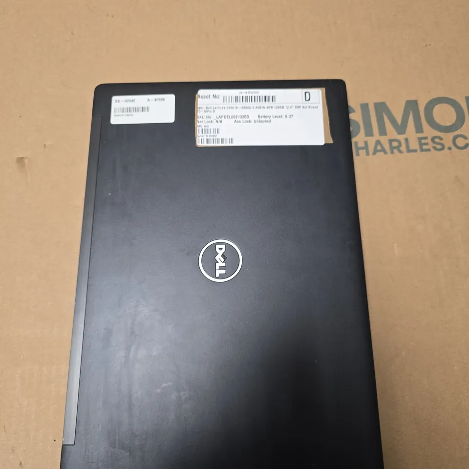 DELL LATITUDE 7280 LAPTOP – I5-6300U, 8GB RAM, 128GB SSD, 12.5" DISPLAY
