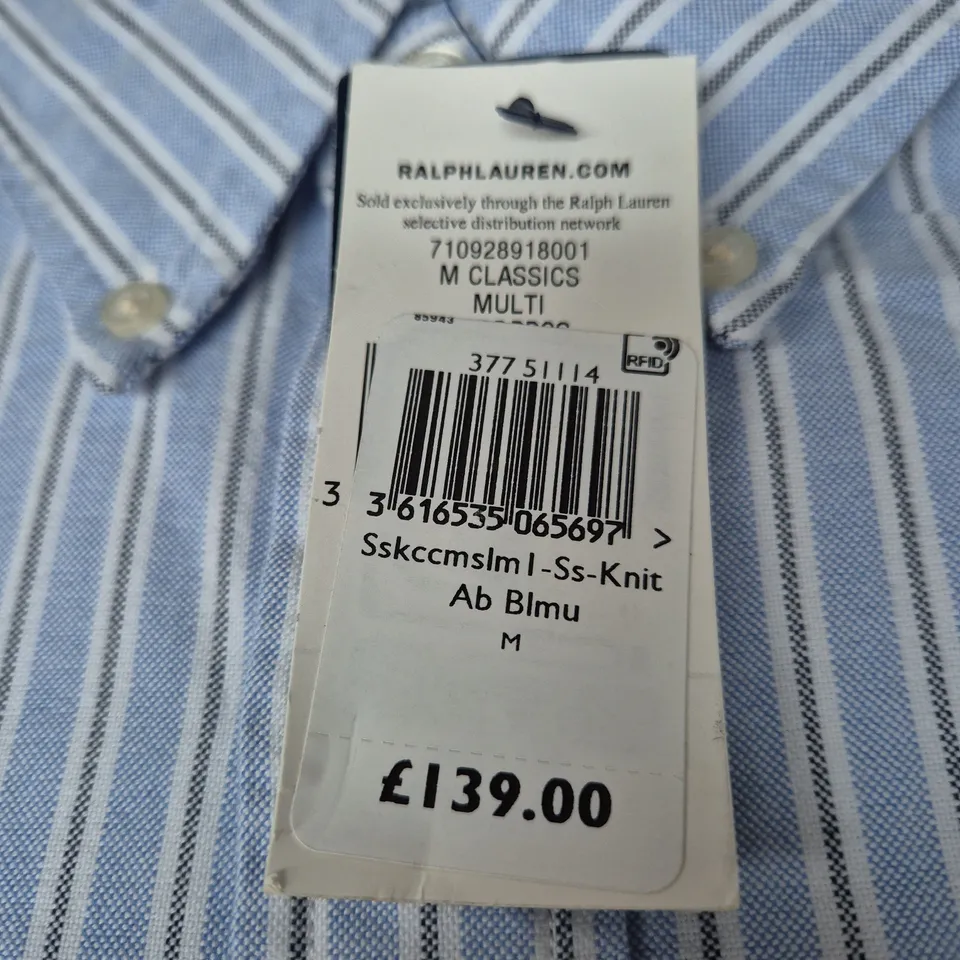 POLO RALPH LAUREN CLASSIC BUTTON SHIRT SIZE M