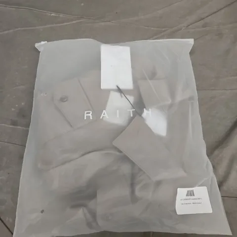 BAGGED RAITH LEO OVERSHIRT – WARM GREY – UK L