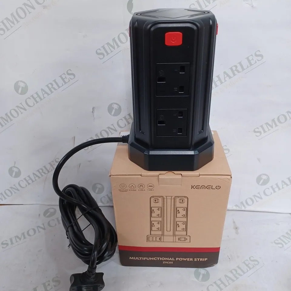 KEMELO MULTIFUNCTIONAL POWER STRIP ZYC05