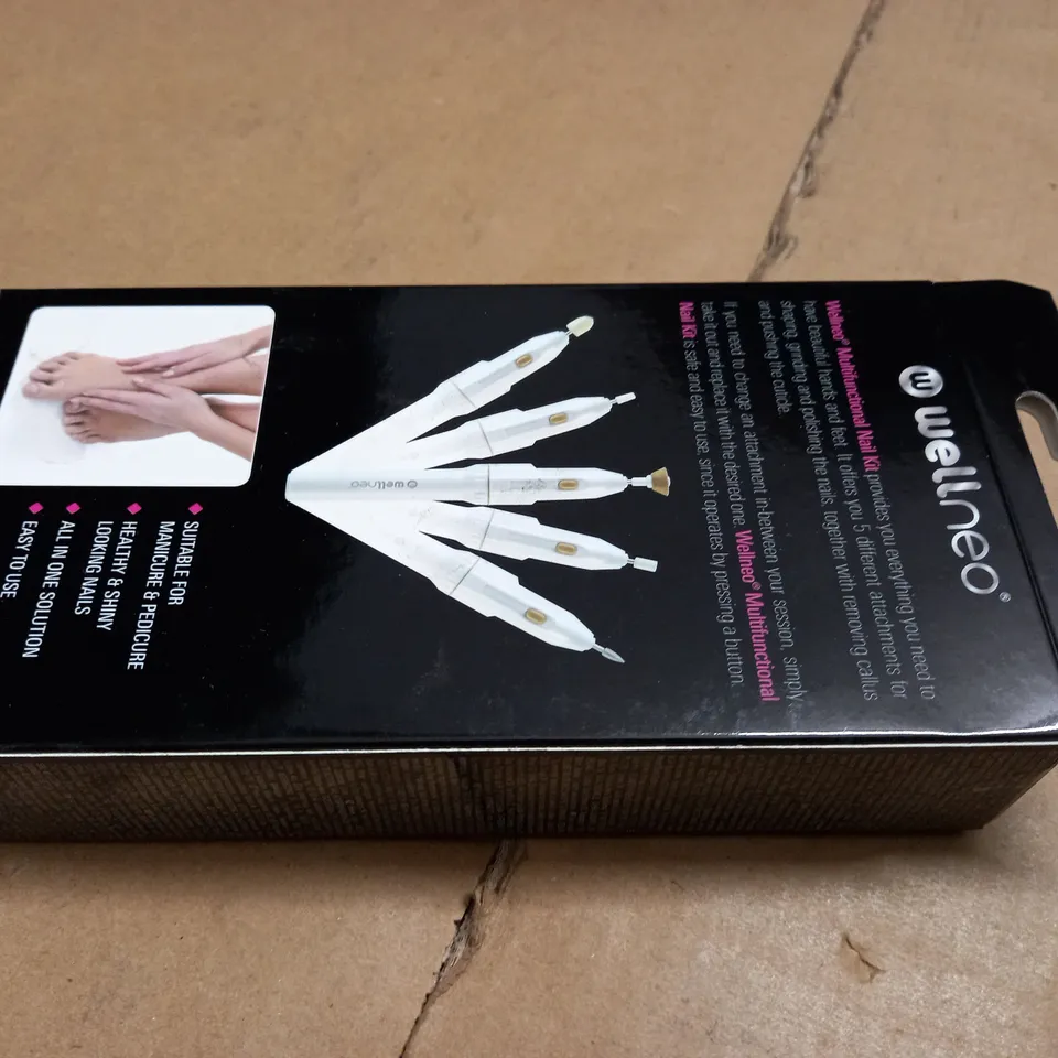 BOXED AS NEW WELLNEO MULTIFUNCTION NAIL KIT