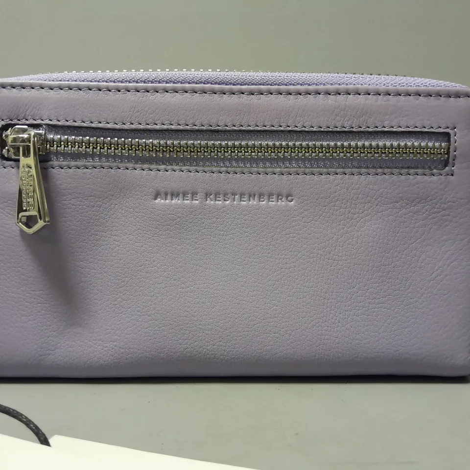 AIMEE KESTENBERG JESSIE LEATHER PURSE IN LAVENDER