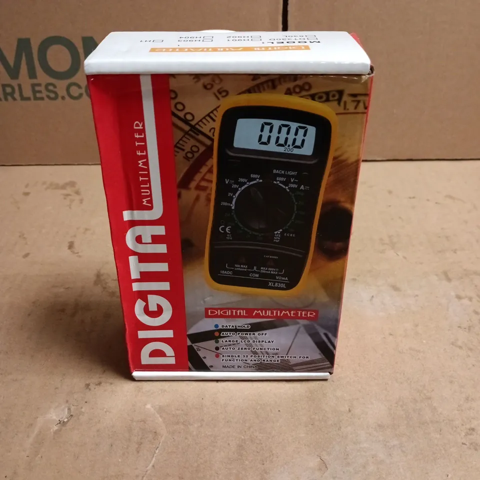 DIGITAL MULTIMETER BOXED