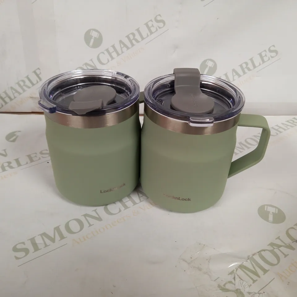 LOCKSNLOCKS 2X INSULATED MUGS
