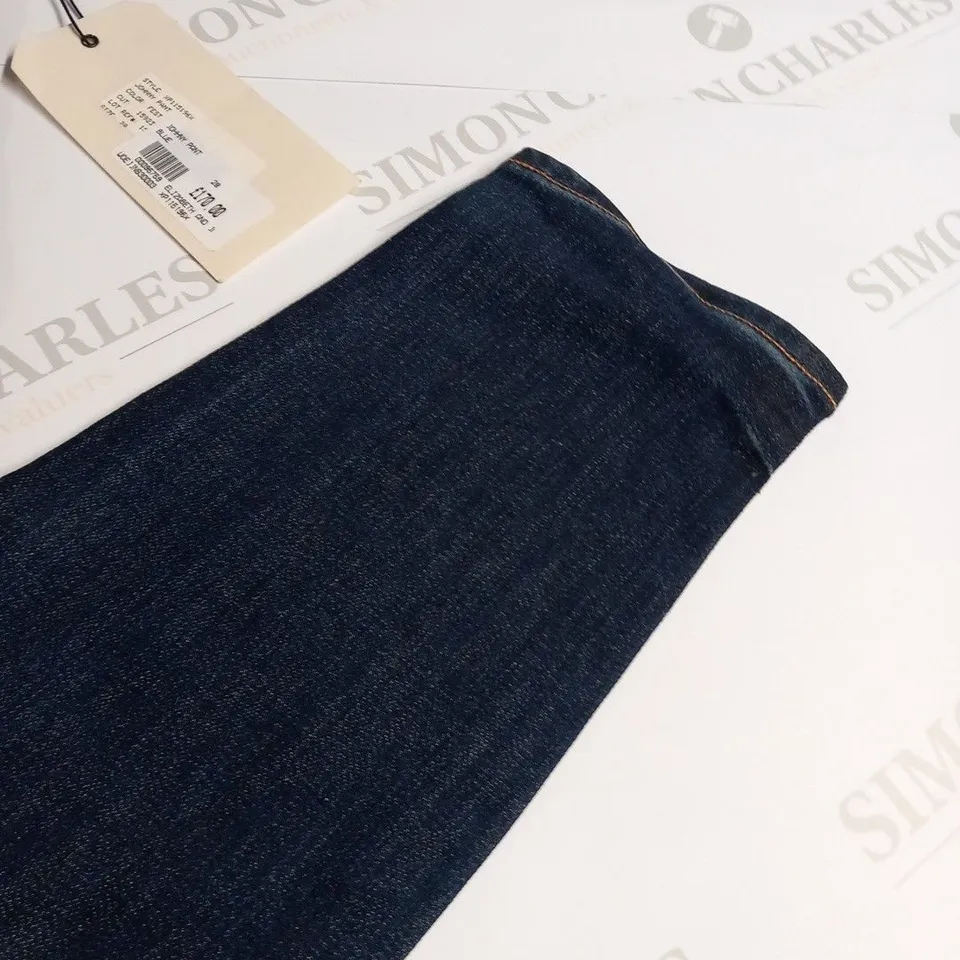 TEXTILE ELIZABETH AND JAMES JOHNNY BLUE PANTS SIZE 28