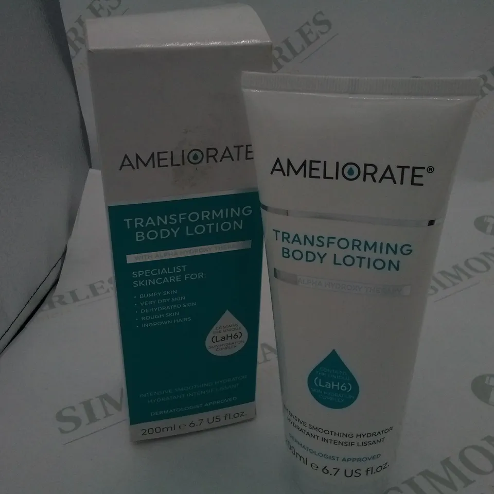 X2 AMELIORATE TRANSFORMING BODY LOTION 200ML
