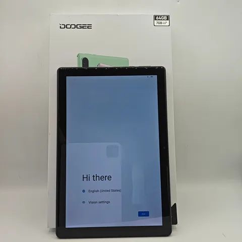 BOXED DOOGEE U9 64GB TABLET IN BLACK