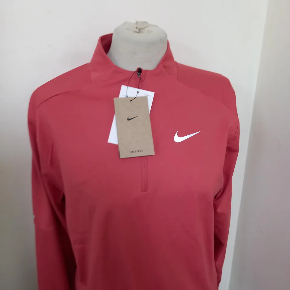 NIKE HALF ZIP RUNNING TOP SIZE S