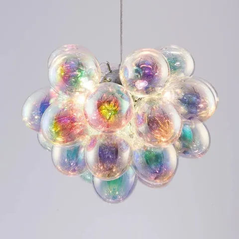 BOXED LARGE ABDURRAHMAN 5-LIGHT CLUSTER GLOBE (1 BOX)