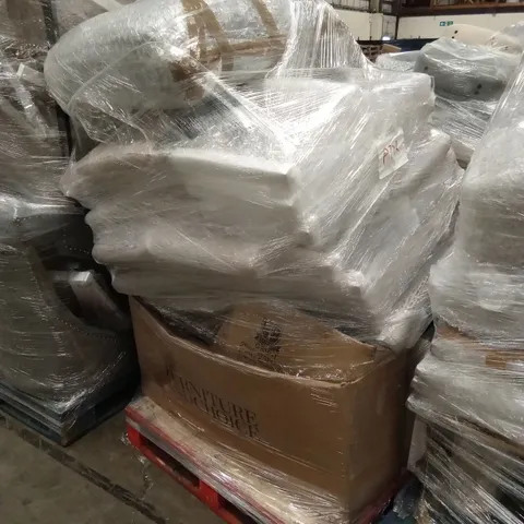 PALLET OF ASSORTED DESIGNER CHAIR PARTS AND PIECES 