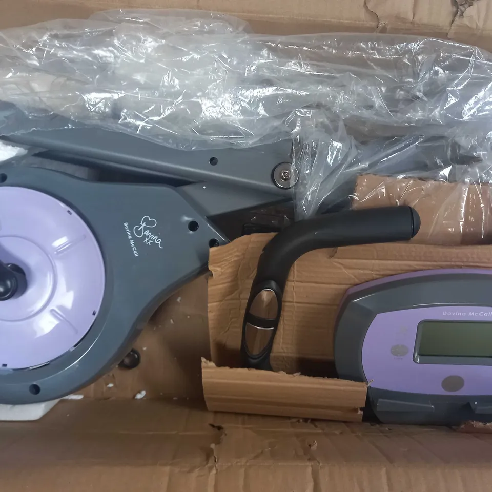 DAVINA MCALL FOLDING MAGNETIC BIKE - PURPLE