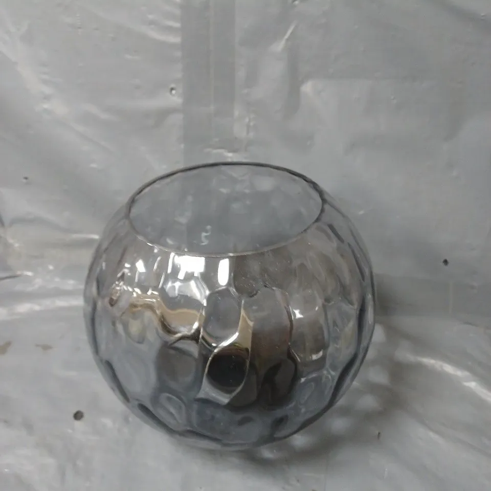 BOXED LUXE GLASS FLUSH LIGHT