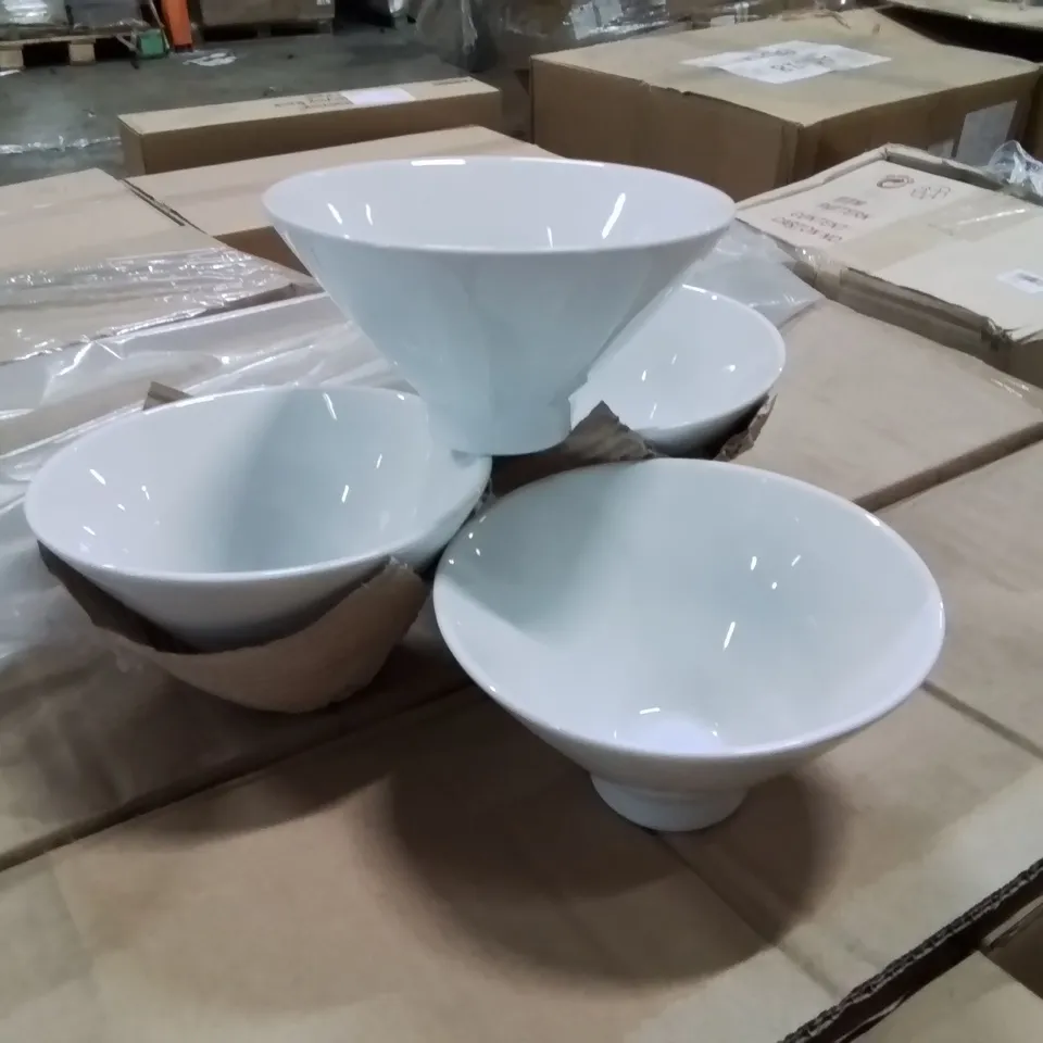 PALLET CONTAINING LARGE QUANTITY OF FLUTE BOWLS 
