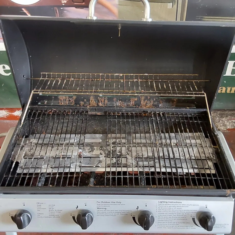 OUTDOOR GAS BURNER BBQ
