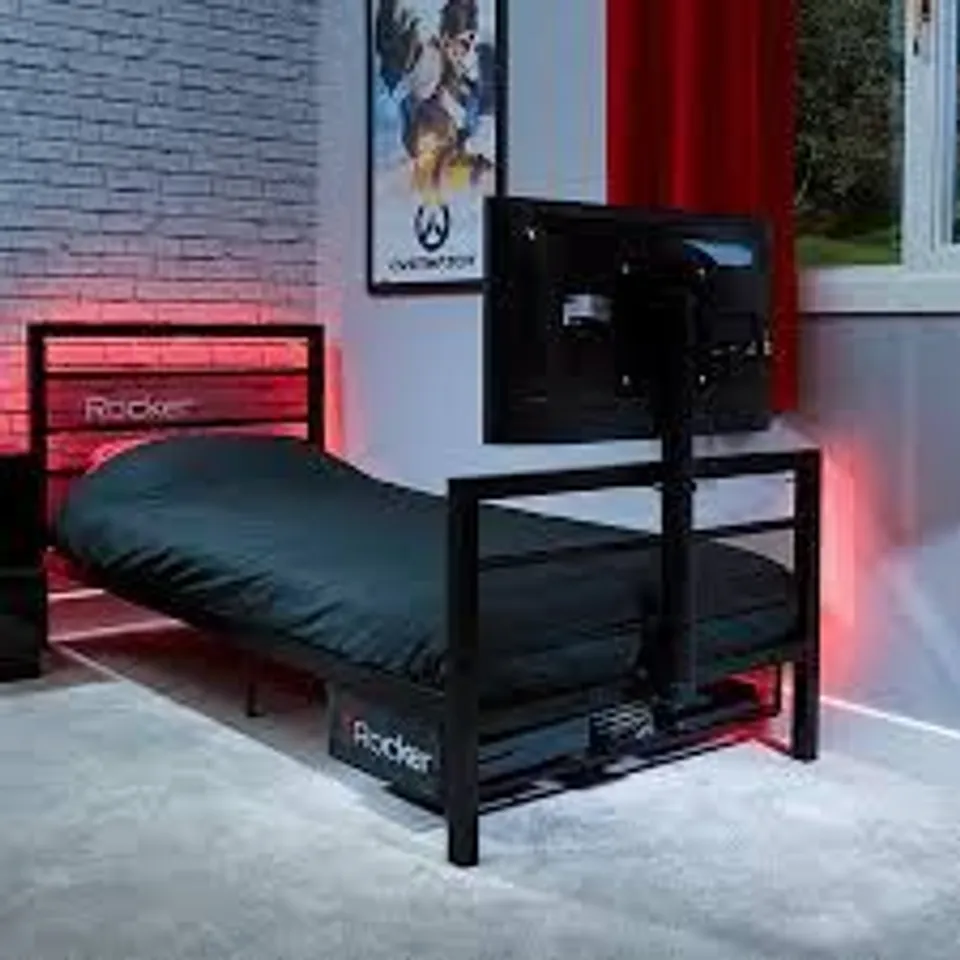 BASE CAMP SINGLE TV MOUNT BED. BLACK