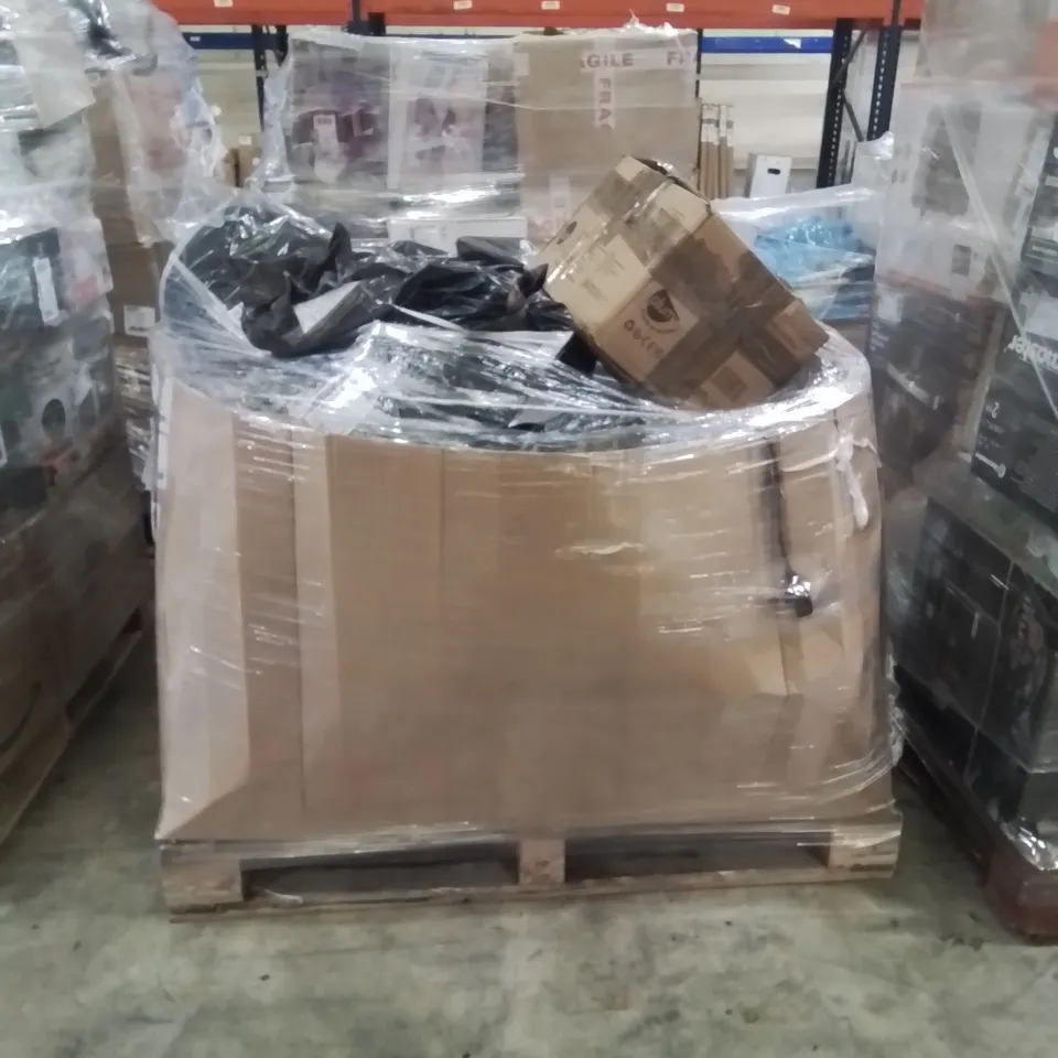 PALLET OF APPROXIMATELY 24 UNPROCESSED RAW RETURN HOUSEHOLD AND ELECTRICAL GOODS TO INCLUDE;