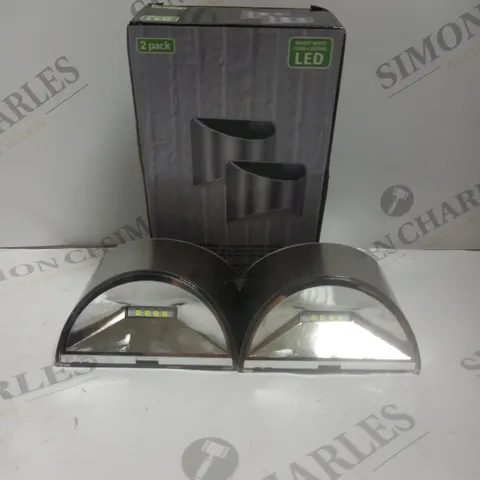 2 PACK BRIGHT WHITE LONG LASTING LED LIGHTS