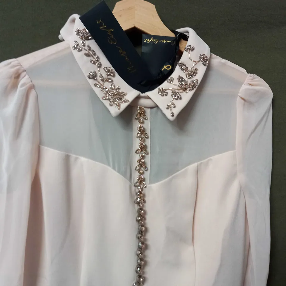 PHASE EIGHT PETITE AVAH DRESS IN ANTIQUE ROSE - UK 10