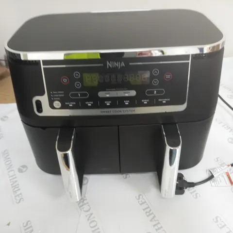 BOXED NINJA FOODI MAX 9.5L DUAL ZONE AIRFRYER AF451UK