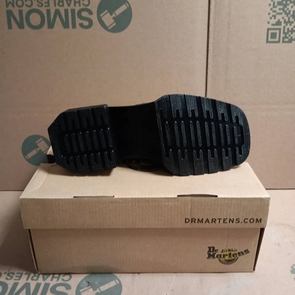 DR. MARTENS MAYBOLE LOAFER - BLACK, MILLED GLOSS, UK 4 (EU 37)