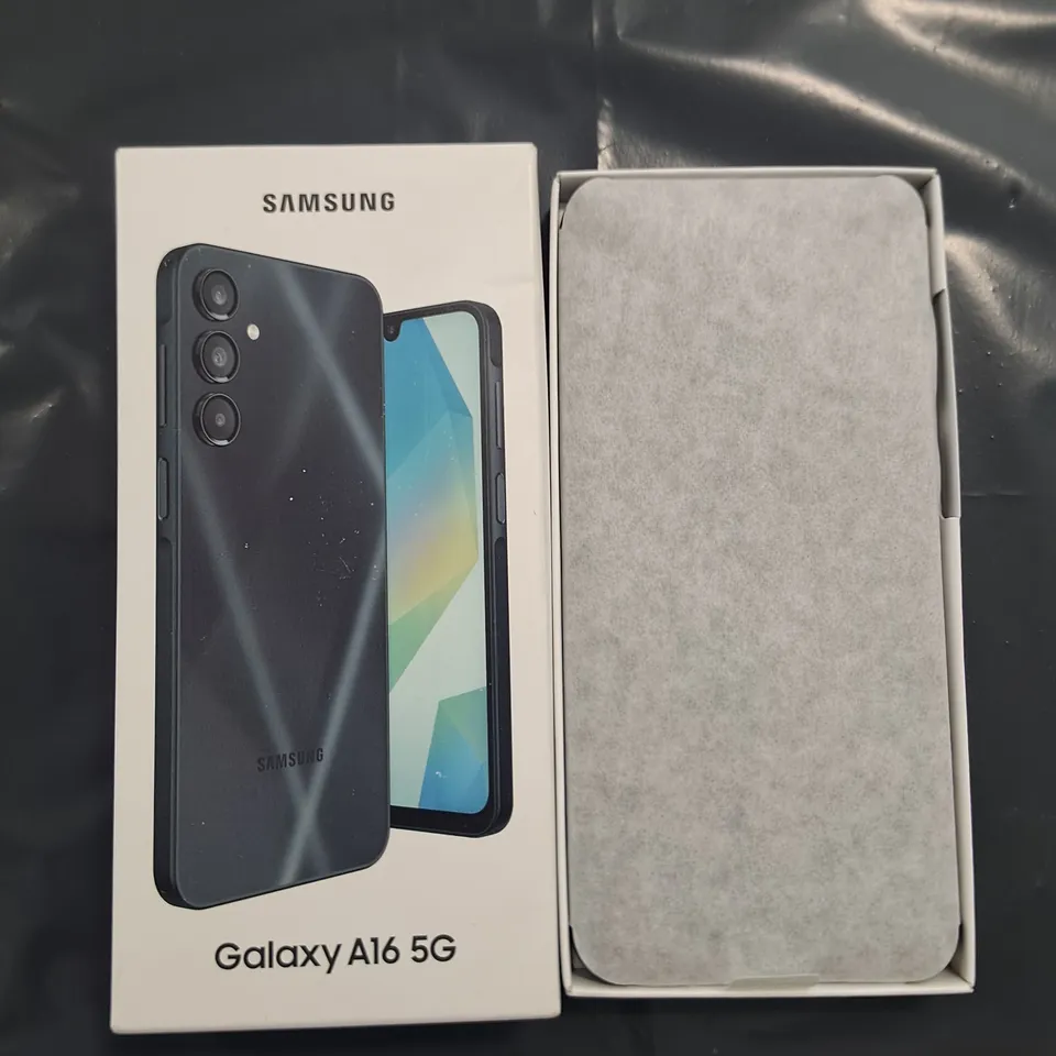 BOXED SAMSUNG GALAXY A16 5G 128GB IN BLUE BLACK - SM-A166B