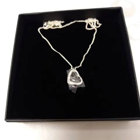 STERLING SILVER HEART NECKLACE