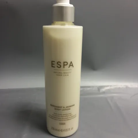 ESPA BERGAMOT AND JASMINE BODY LOTION 250ML