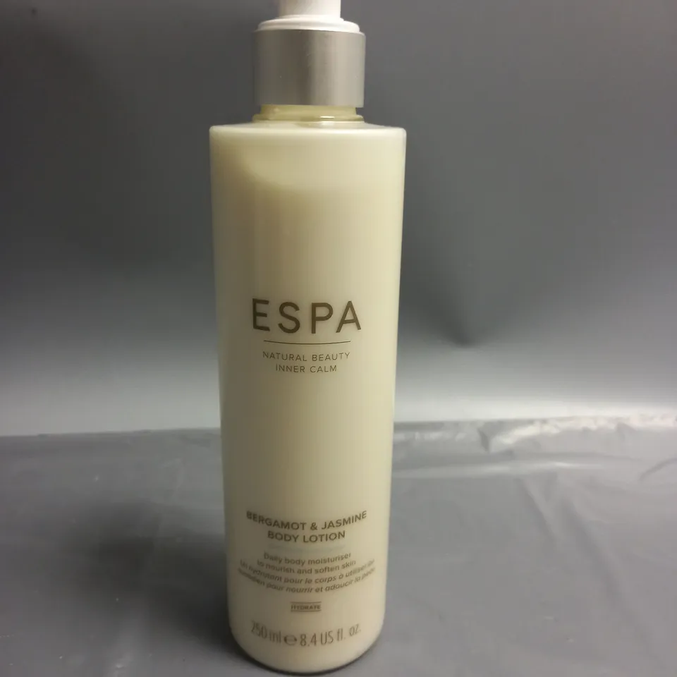ESPA BERGAMOT AND JASMINE BODY LOTION 250ML