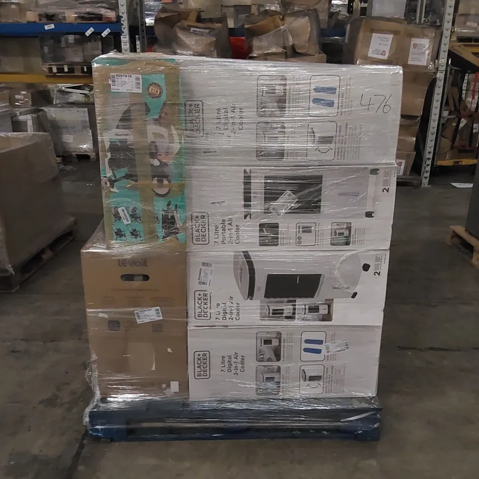 PALLET OF APPROXIMATELY 11 ASSORTED WHITE GOODS AND AIR CONDITIONING ITEMS TO INCLUDE
