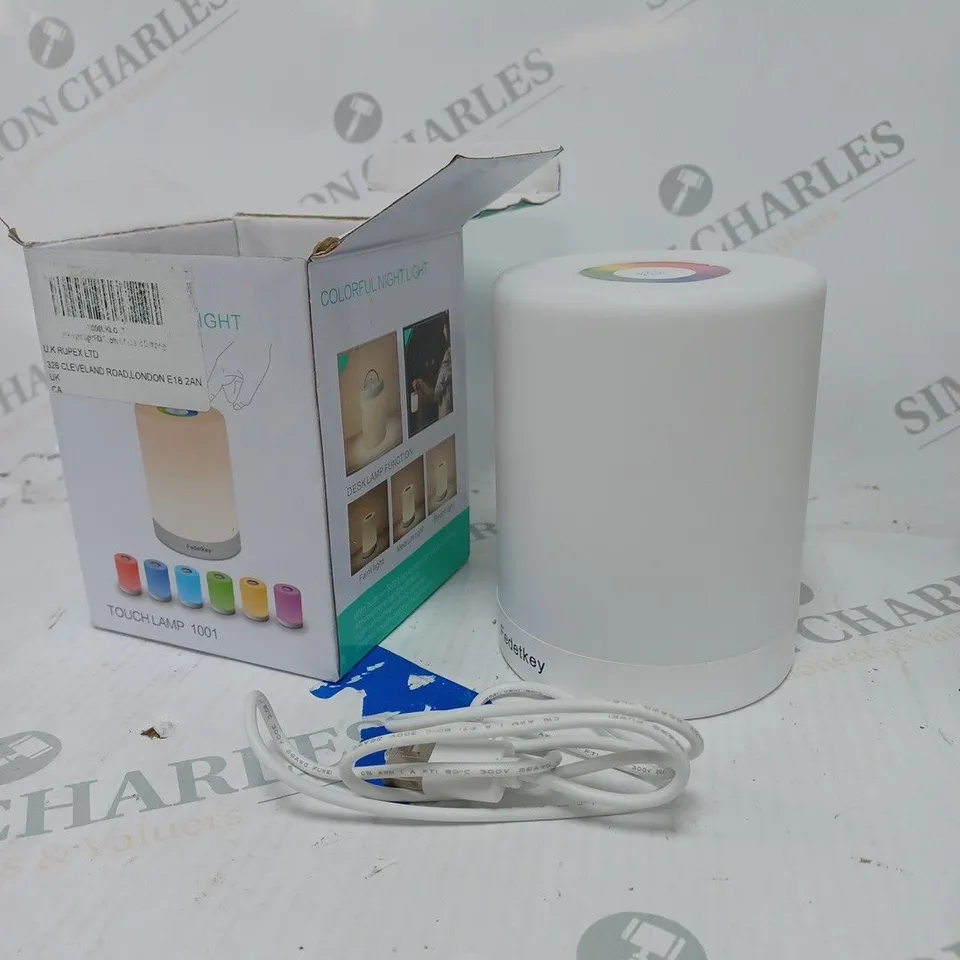 BOXED COLORFUL NIGHT LIGHT TOUCHLAMP 1001