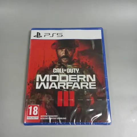 SEALED CALL OF DUTY MODERN WARFARE III FOR PS5