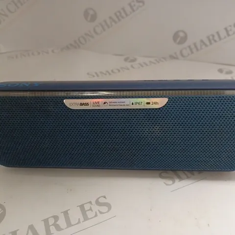 UNBOXED SONY WIRELESS SPEAKER - BLUE