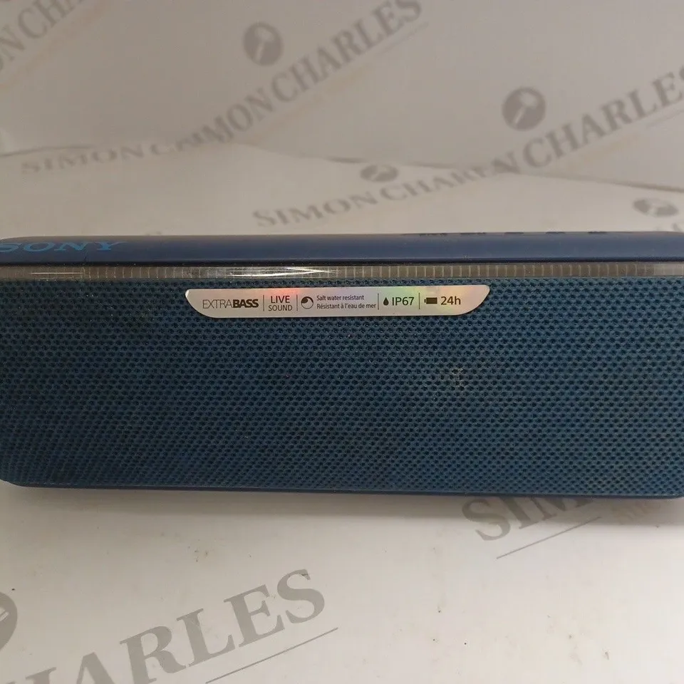 UNBOXED SONY WIRELESS SPEAKER - BLUE