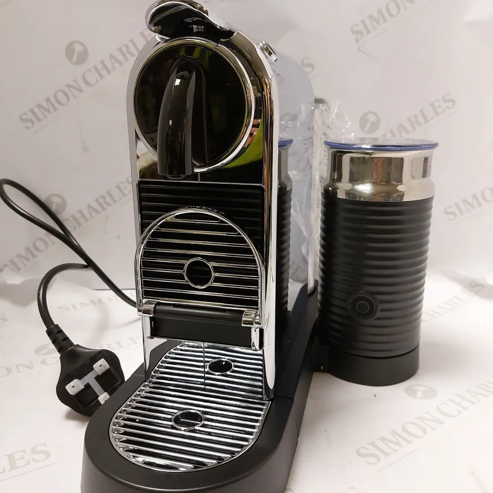MAGIMIX NESPRESSO CITIZ CHROME & MILK COFFEE MACHINE 