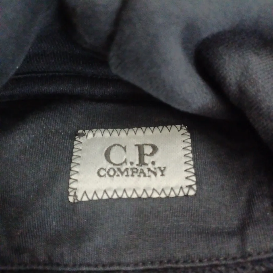 CP COMPANY NAVY BLUE HOODIE SIZE S