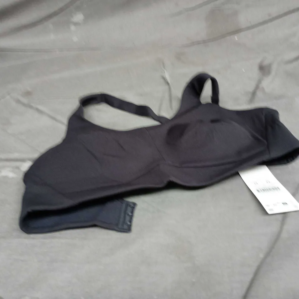 OYSHO HIGH SUPPORT SPORTS BRA – BLACK UK M