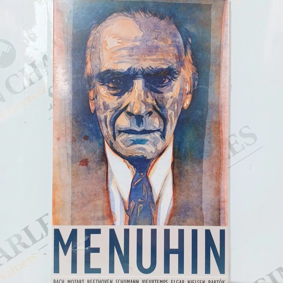 ARTONE MENUHIN 20-PAGE BOOKLET 4 CD SET