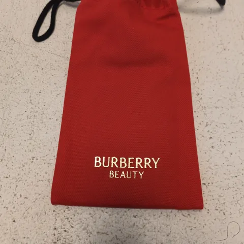 BURBERRY BEAUTY BAG – RED BURBERRY POUCH
